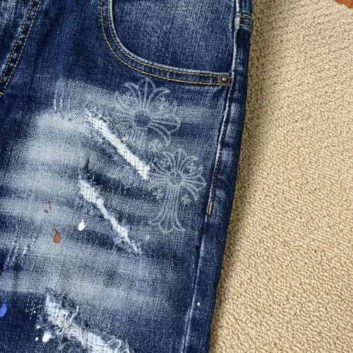 Cheap Chrome Hearts Jeans For Men #1134837 Replica Wholesale [$76.00 USD] [ITEM#1134837] on Replica Chrome Hearts Jeans