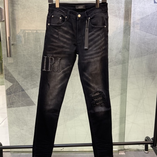 Cheap Amiri Jeans For Men #1135124 Replica Wholesale [$64.00 USD] [ITEM#1135124] on Replica Amiri Jeans