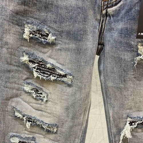Cheap Amiri Jeans For Men #1135127 Replica Wholesale [$64.00 USD] [ITEM#1135127] on Replica Amiri Jeans