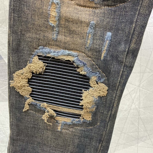 Cheap Amiri Jeans For Men #1135130 Replica Wholesale [$64.00 USD] [ITEM#1135130] on Replica Amiri Jeans