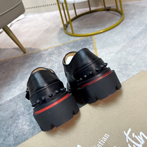 Cheap Christian Louboutin Leather Shoes For Men #1135438 Replica Wholesale [$150.00 USD] [ITEM#1135438] on Replica Christian Louboutin Leather Shoes