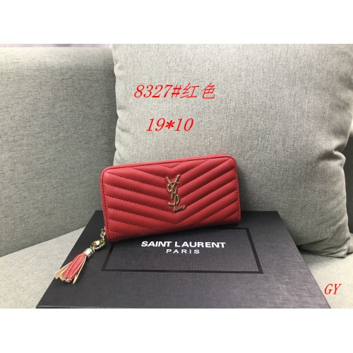 Cheap Yves Saint Laurent YSL Wallets For Women #1135458 Replica Wholesale [$19.00 USD] [ITEM#1135458] on Replica Yves Saint Laurent YSL Wallets