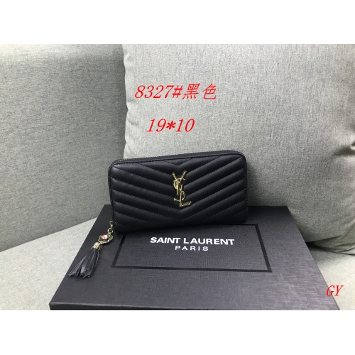 Cheap Yves Saint Laurent YSL Wallets For Women #1135459 Replica Wholesale [$19.00 USD] [ITEM#1135459] on Replica Yves Saint Laurent YSL Wallets