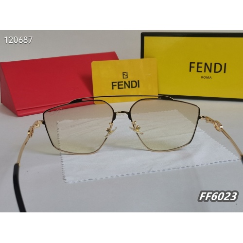 Cheap Fendi Sunglasses #1135530 Replica Wholesale [$27.00 USD] [ITEM#1135530] on Replica Fendi Sunglasses