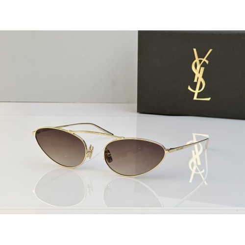 Cheap Yves Saint Laurent YSL AAA Quality Sunglasses #1135687 Replica Wholesale [$64.00 USD] [ITEM#1135687] on Replica Yves Saint Laurent YSL AAA Quality Sunglasses