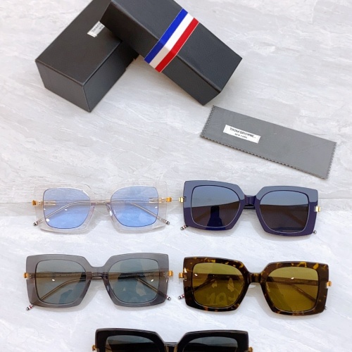 Cheap Thom Browne AAA Quality Sunglasses #1135752 Replica Wholesale [$60.00 USD] [ITEM#1135752] on Replica Thom Browne AAA Quality Sunglasses