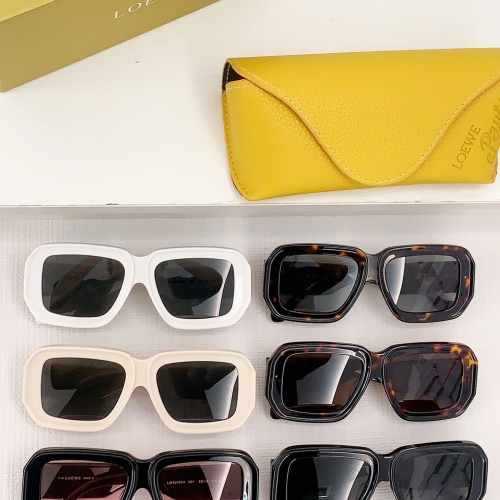 Cheap LOEWE AAA Quality Sunglasses #1135849 Replica Wholesale [$64.00 USD] [ITEM#1135849] on Replica LOEWE AAA Quality Sunglasses