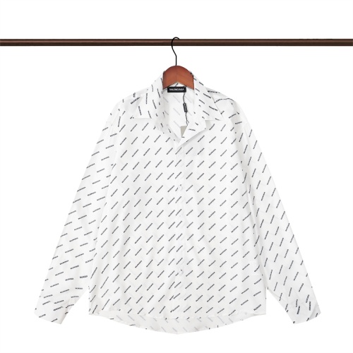 Cheap Balenciaga Shirts Long Sleeved For Men #1135882 Replica Wholesale [$40.00 USD] [ITEM#1135882] on Replica Balenciaga Shirts