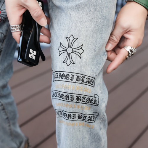 Cheap Chrome Hearts Jeans For Men #1135925 Replica Wholesale [$48.00 USD] [ITEM#1135925] on Replica Chrome Hearts Jeans