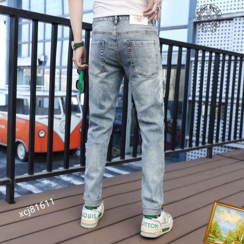 Cheap Chrome Hearts Jeans For Men #1135927 Replica Wholesale [$48.00 USD] [ITEM#1135927] on Replica Chrome Hearts Jeans