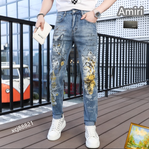 Cheap Amiri Jeans For Men #1135972 Replica Wholesale [$48.00 USD] [ITEM#1135972] on Replica Amiri Jeans