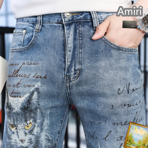 Cheap Amiri Jeans For Men #1135972 Replica Wholesale [$48.00 USD] [ITEM#1135972] on Replica Amiri Jeans