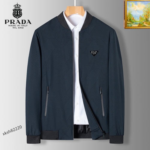 Cheap Prada New Jackets Long Sleeved For Men #1136032 Replica Wholesale [$60.00 USD] [ITEM#1136032] on Replica Prada Jackets