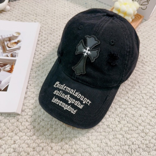Cheap Chrome Hearts Caps #1136305 Replica Wholesale [$27.00 USD] [ITEM#1136305] on Replica Chrome Hearts Caps