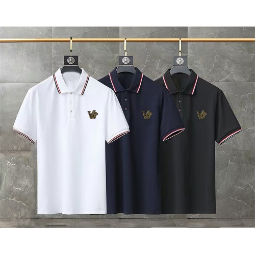 Cheap Versace T-Shirts Short Sleeved For Men #1136513 Replica Wholesale [$25.00 USD] [ITEM#1136513] on Replica Versace T-Shirts