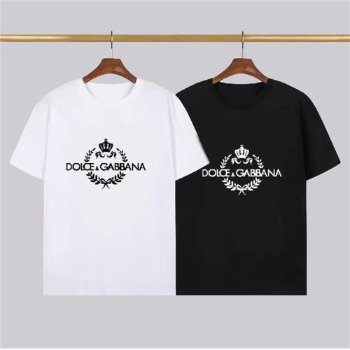 Cheap Dolce &amp; Gabbana D&amp;G T-Shirts Short Sleeved For Men #1136706 Replica Wholesale [$22.00 USD] [ITEM#1136706] on Replica Dolce &amp; Gabbana D&amp;G T-Shirts