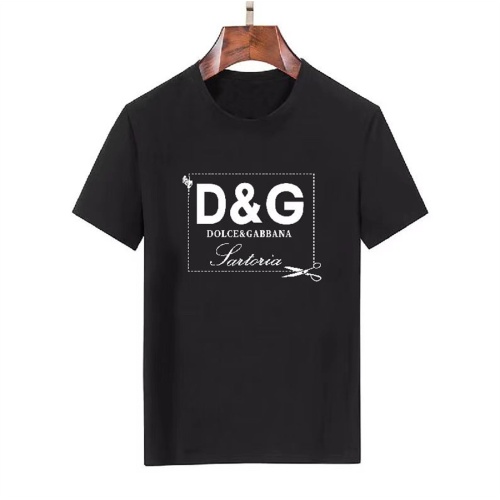 Cheap Dolce &amp; Gabbana D&amp;G T-Shirts Short Sleeved For Men #1136709 Replica Wholesale [$22.00 USD] [ITEM#1136709] on Replica Dolce &amp; Gabbana D&amp;G T-Shirts