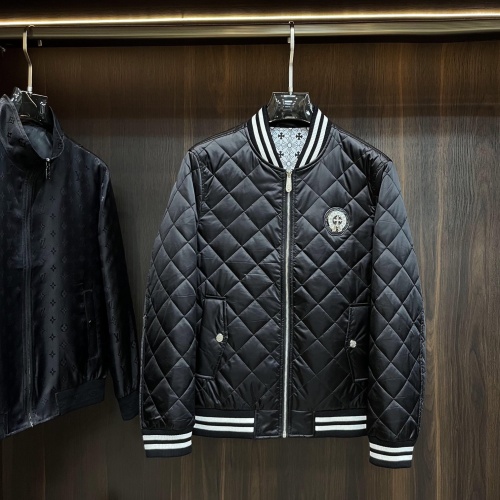 Cheap Chrome Hearts Jackets Long Sleeved For Men #1136830 Replica Wholesale [$118.00 USD] [ITEM#1136830] on Replica Chrome Hearts Jackets