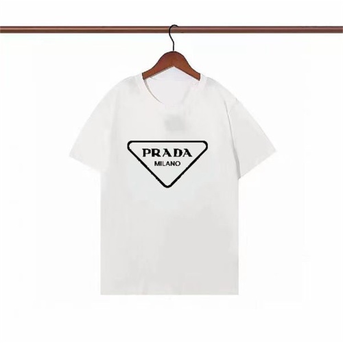 Cheap Prada T-Shirts Short Sleeved For Men #1137126 Replica Wholesale [$22.00 USD] [ITEM#1137126] on Replica Prada T-Shirts