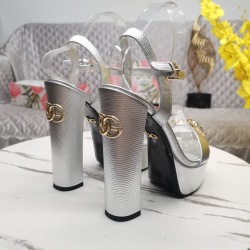 Cheap Dolce &amp; Gabbana D&amp;G Sandal For Women #1137134 Replica Wholesale [$140.00 USD] [ITEM#1137134] on Replica Dolce &amp; Gabbana D&amp;G Sandal