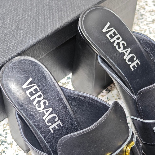 Cheap Versace Slippers For Women #1137251 Replica Wholesale [$118.00 USD] [ITEM#1137251] on Replica Versace Slippers