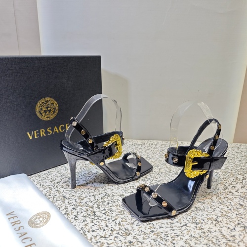 Cheap Versace Sandal For Women #1137367 Replica Wholesale [$115.00 USD] [ITEM#1137367] on Replica Versace Sandal