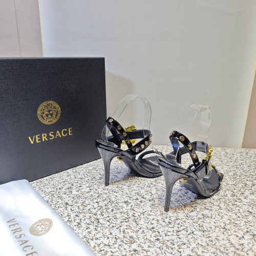 Cheap Versace Sandal For Women #1137367 Replica Wholesale [$115.00 USD] [ITEM#1137367] on Replica Versace Sandal