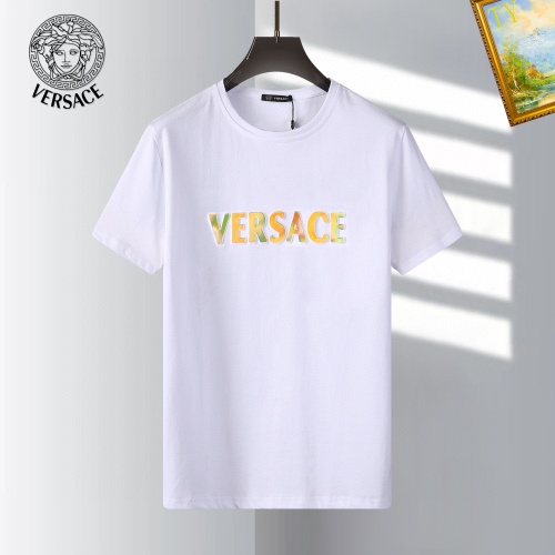 Cheap Versace T-Shirts Short Sleeved For Men #1137645 Replica Wholesale [$27.00 USD] [ITEM#1137645] on Replica Versace T-Shirts