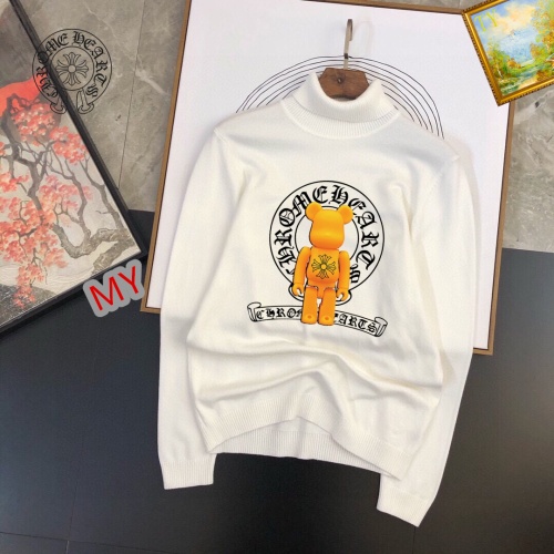 Cheap Chrome Hearts Sweater Long Sleeved For Men #1137655 Replica Wholesale [$42.00 USD] [ITEM#1137655] on Replica Chrome Hearts Sweater