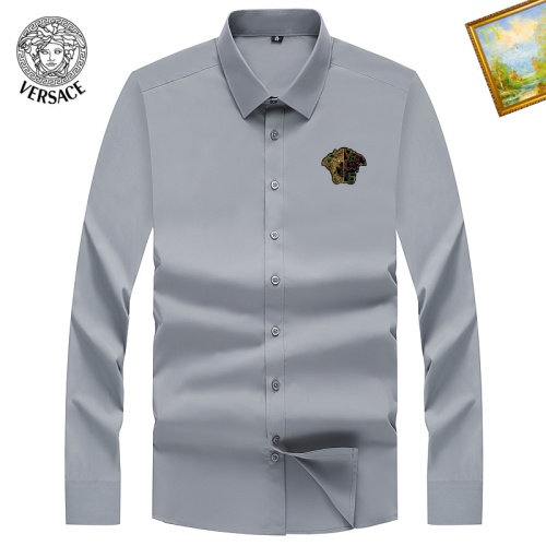 Cheap Versace Shirts Long Sleeved For Men #1137933 Replica Wholesale [$40.00 USD] [ITEM#1137933] on Replica Versace Shirts