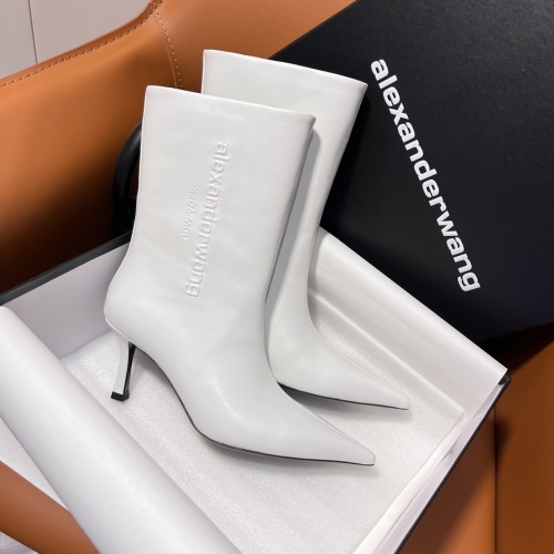 Cheap Alexander Wang Boots For Women #1138052 Replica Wholesale [$130.00 USD] [ITEM#1138052] on Replica Alexander Wang Boots