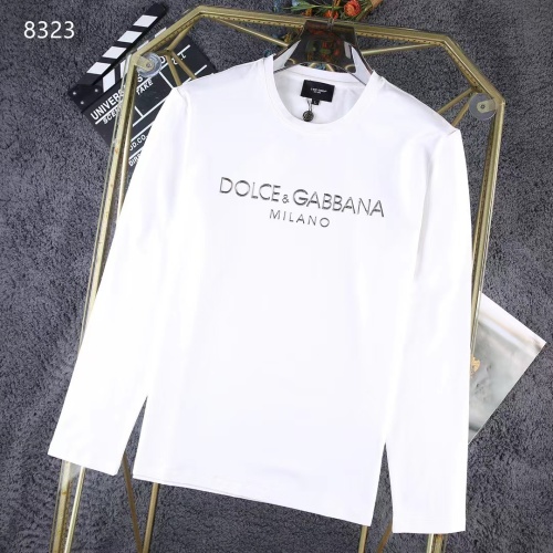Cheap Dolce &amp; Gabbana D&amp;G T-Shirts Long Sleeved For Men #1138091 Replica Wholesale [$36.00 USD] [ITEM#1138091] on Replica Dolce &amp; Gabbana D&amp;G T-Shirts