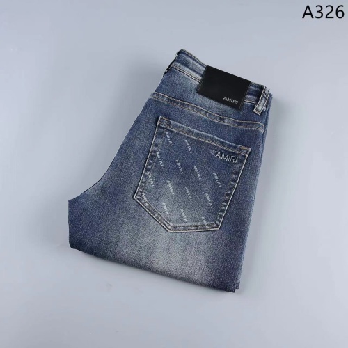 Cheap Amiri Jeans For Men #1138129 Replica Wholesale [$42.00 USD] [ITEM#1138129] on Replica Amiri Jeans