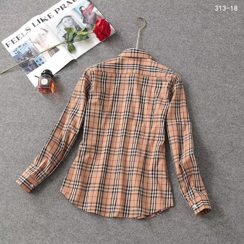 Cheap Burberry Shirts Long Sleeved For Women #1138209 Replica Wholesale [$38.00 USD] [ITEM#1138209] on Replica Burberry Shirts