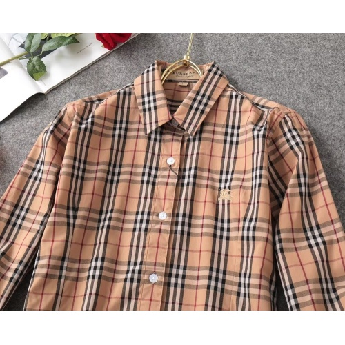 Cheap Burberry Shirts Long Sleeved For Women #1138209 Replica Wholesale [$38.00 USD] [ITEM#1138209] on Replica Burberry Shirts