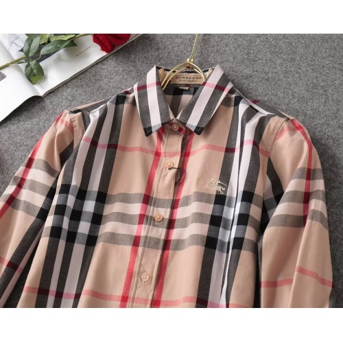 Cheap Burberry Shirts Long Sleeved For Women #1138211 Replica Wholesale [$38.00 USD] [ITEM#1138211] on Replica Burberry Shirts