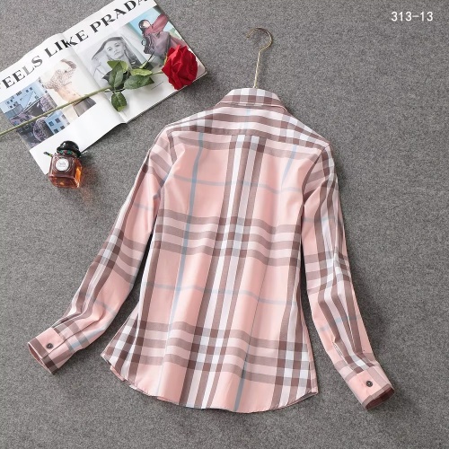 Cheap Burberry Shirts Long Sleeved For Women #1138212 Replica Wholesale [$38.00 USD] [ITEM#1138212] on Replica Burberry Shirts