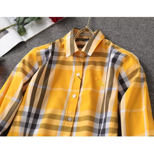 Cheap Burberry Shirts Long Sleeved For Women #1138213 Replica Wholesale [$38.00 USD] [ITEM#1138213] on Replica Burberry Shirts