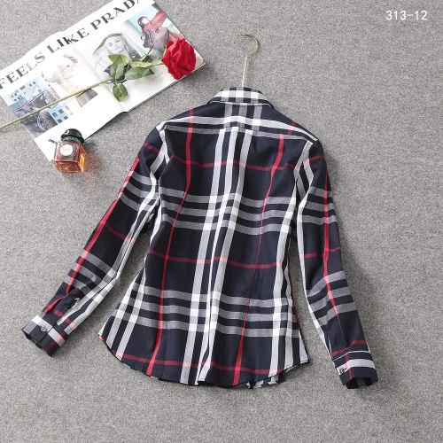 Cheap Burberry Shirts Long Sleeved For Women #1138214 Replica Wholesale [$38.00 USD] [ITEM#1138214] on Replica Burberry Shirts