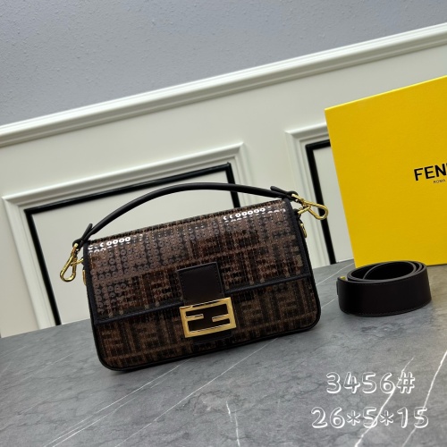 Cheap Fendi AAA Quality Messenger Bags For Women #1138341 Replica Wholesale [$125.00 USD] [ITEM#1138341] on Replica Fendi AAA Messenger Bags