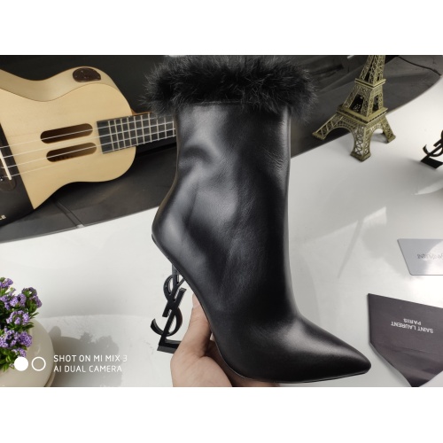 Cheap Yves Saint Laurent YSL Boots For Women #1139342 Replica Wholesale [$130.00 USD] [ITEM#1139342] on Replica Yves Saint Laurent YSL Boots