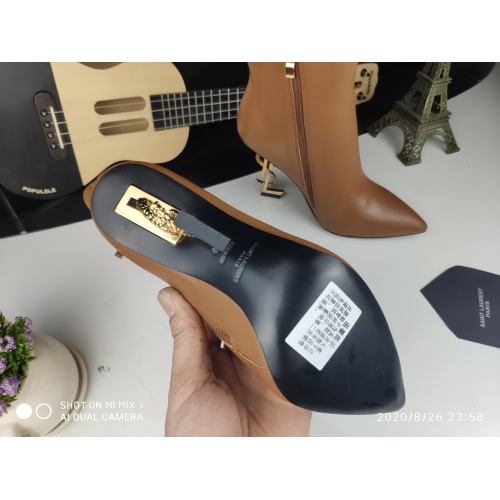 Cheap Yves Saint Laurent YSL Boots For Women #1139343 Replica Wholesale [$130.00 USD] [ITEM#1139343] on Replica Yves Saint Laurent YSL Boots