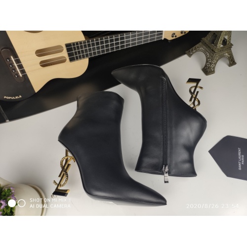 Cheap Yves Saint Laurent YSL Boots For Women #1139344 Replica Wholesale [$130.00 USD] [ITEM#1139344] on Replica Yves Saint Laurent YSL Boots