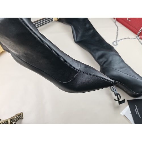 Cheap Yves Saint Laurent YSL Boots For Women #1139357 Replica Wholesale [$160.00 USD] [ITEM#1139357] on Replica Yves Saint Laurent YSL Boots