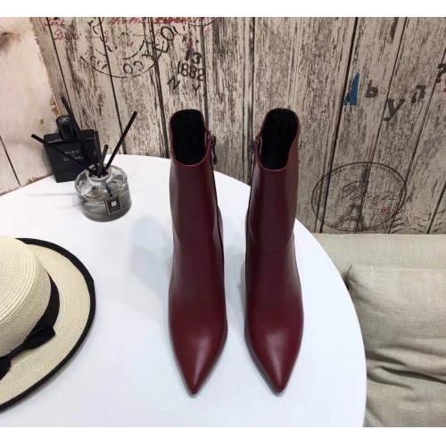 Cheap Yves Saint Laurent YSL Boots For Women #1139394 Replica Wholesale [$125.00 USD] [ITEM#1139394] on Replica Yves Saint Laurent YSL Boots