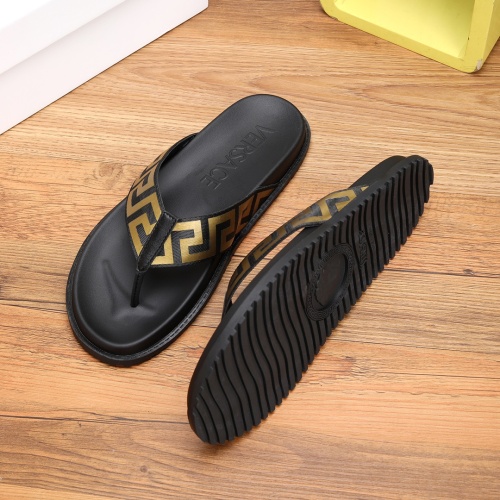 Cheap Versace Slippers For Men #1139396 Replica Wholesale [$52.00 USD] [ITEM#1139396] on Replica Versace Slippers