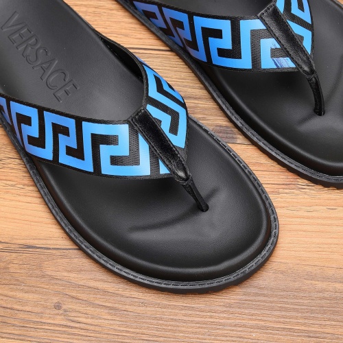 Cheap Versace Slippers For Men #1139398 Replica Wholesale [$52.00 USD] [ITEM#1139398] on Replica Versace Slippers