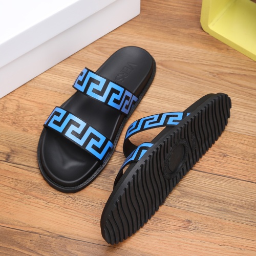 Cheap Versace Slippers For Men #1139402 Replica Wholesale [$52.00 USD] [ITEM#1139402] on Replica Versace Slippers