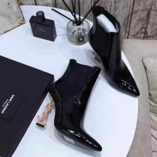 Cheap Yves Saint Laurent YSL Boots For Women #1139405 Replica Wholesale [$125.00 USD] [ITEM#1139405] on Replica Yves Saint Laurent YSL Boots