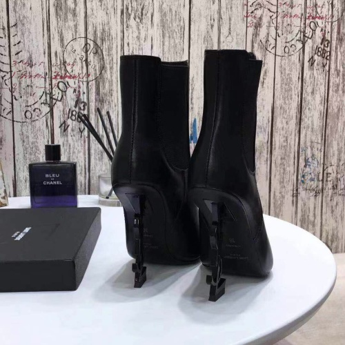 Cheap Yves Saint Laurent YSL Boots For Women #1139409 Replica Wholesale [$125.00 USD] [ITEM#1139409] on Replica Yves Saint Laurent YSL Boots
